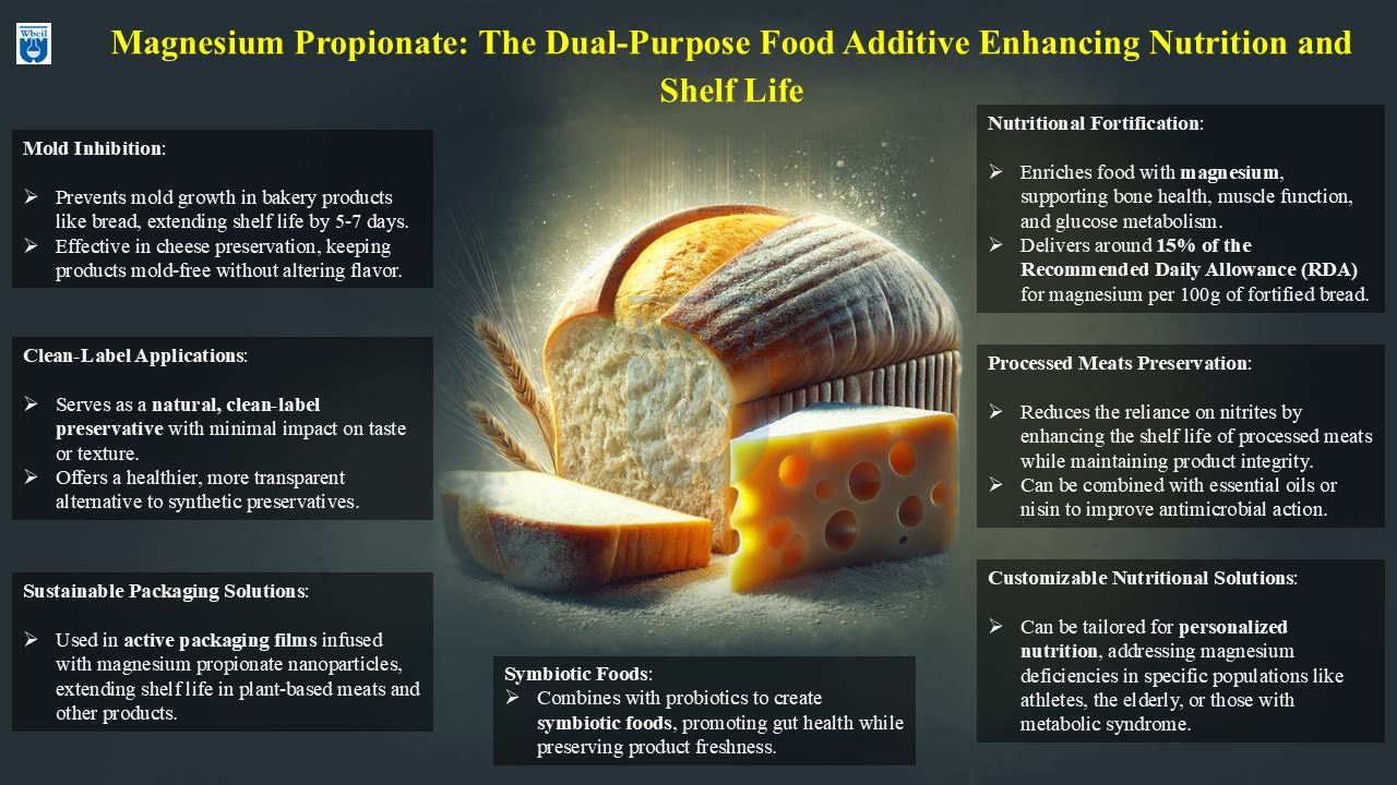 magnesium propionate uses