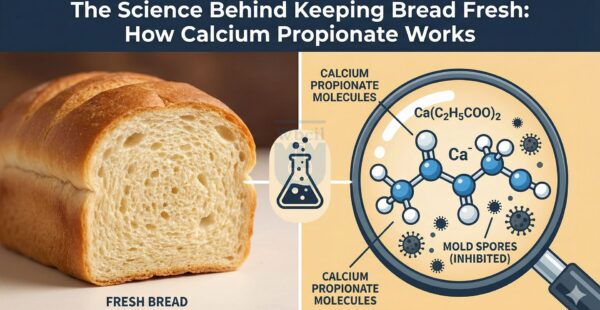 Calcium propionate in bread making