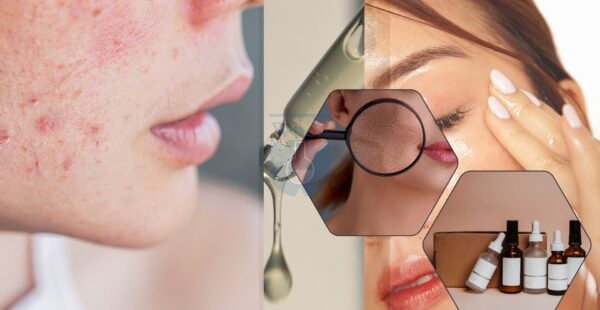 Acides pour la dermatologie de l'acné