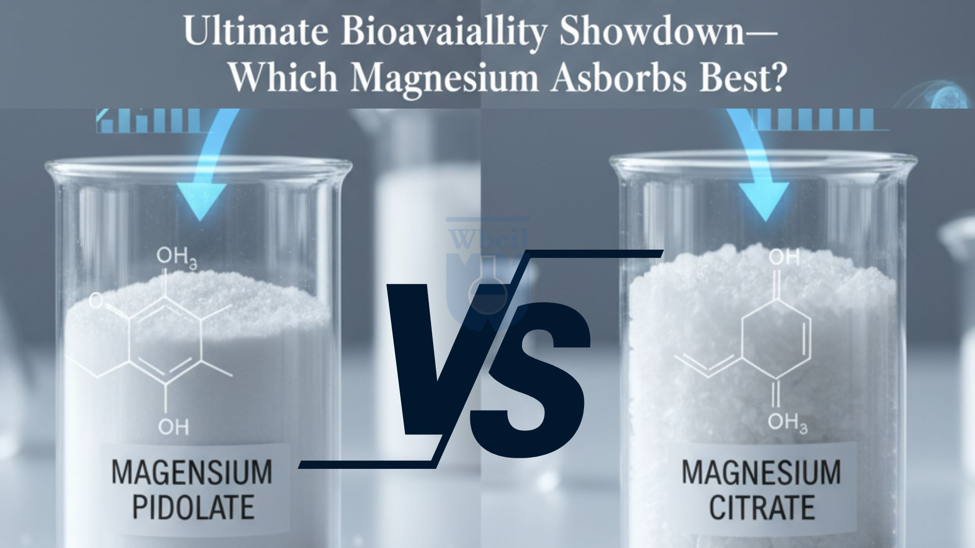 Magnesium pidolate vs Magnesium citrate