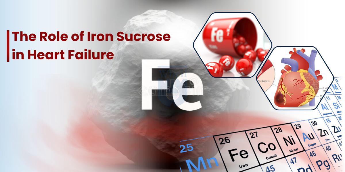 Iron sucrose in heart failure