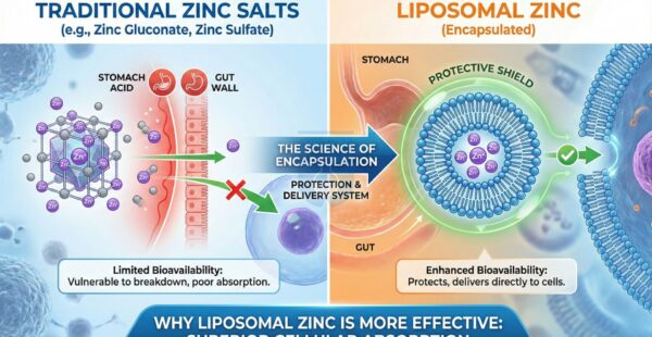 Liposomal Zinc benefits