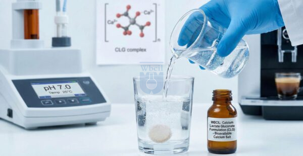 calcium lactate gluconate bioavailability