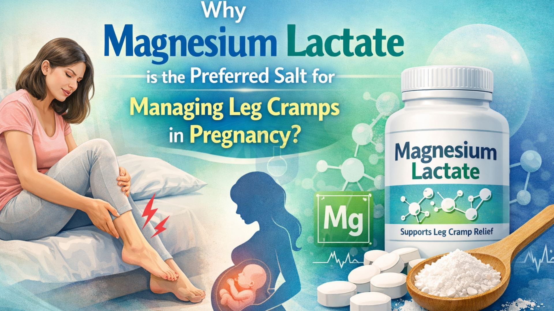Magnesium lactate in pregnancy leg cramp