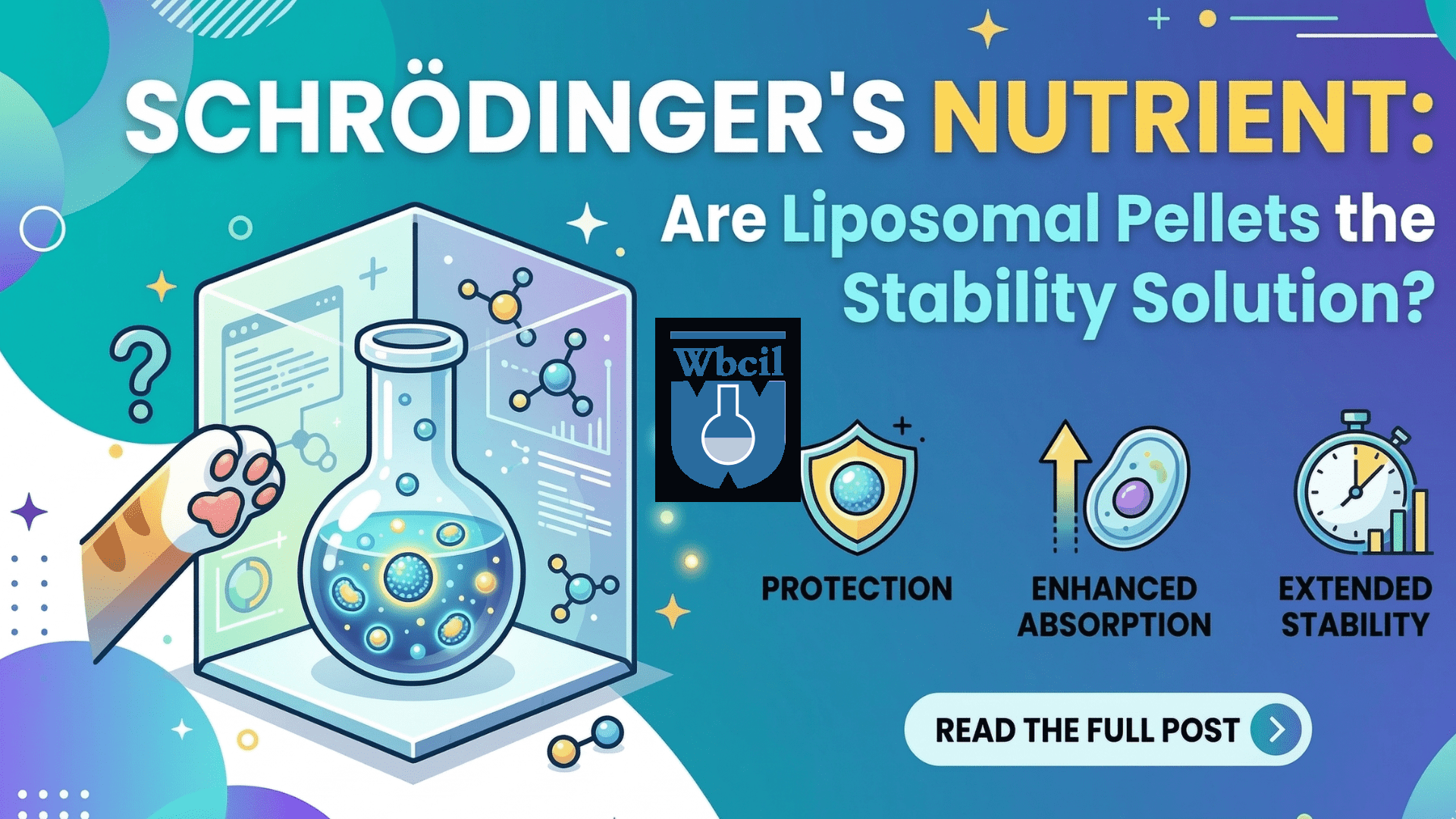 Are liposomal pellets stability solution