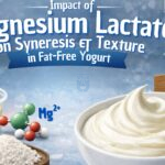 Magnesium lactate in yogurt inudtsry