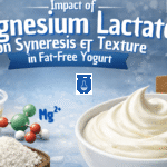 Magnesium lactate in yogurt inudtsry