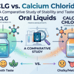 calcium lactate gluconate compare to calcium chloride