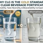 Why CLG Is the Gold Standard for Clear Beverage Fortification